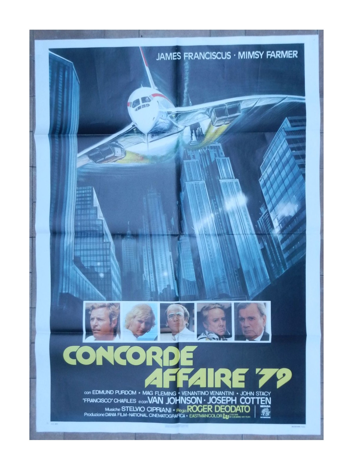 CONCORDE AFFAIR 79 Original Movie Poster 2F