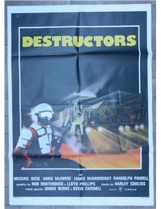 DESTRUCTORS Manifesto cinematografico originale 2F