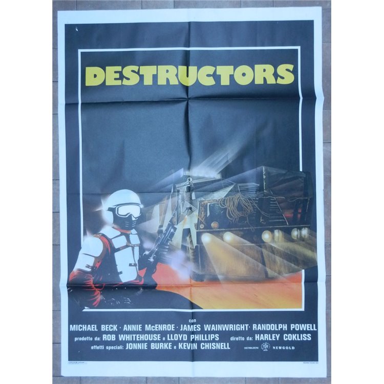DESTRUCTORS Original Movie Poster 2F