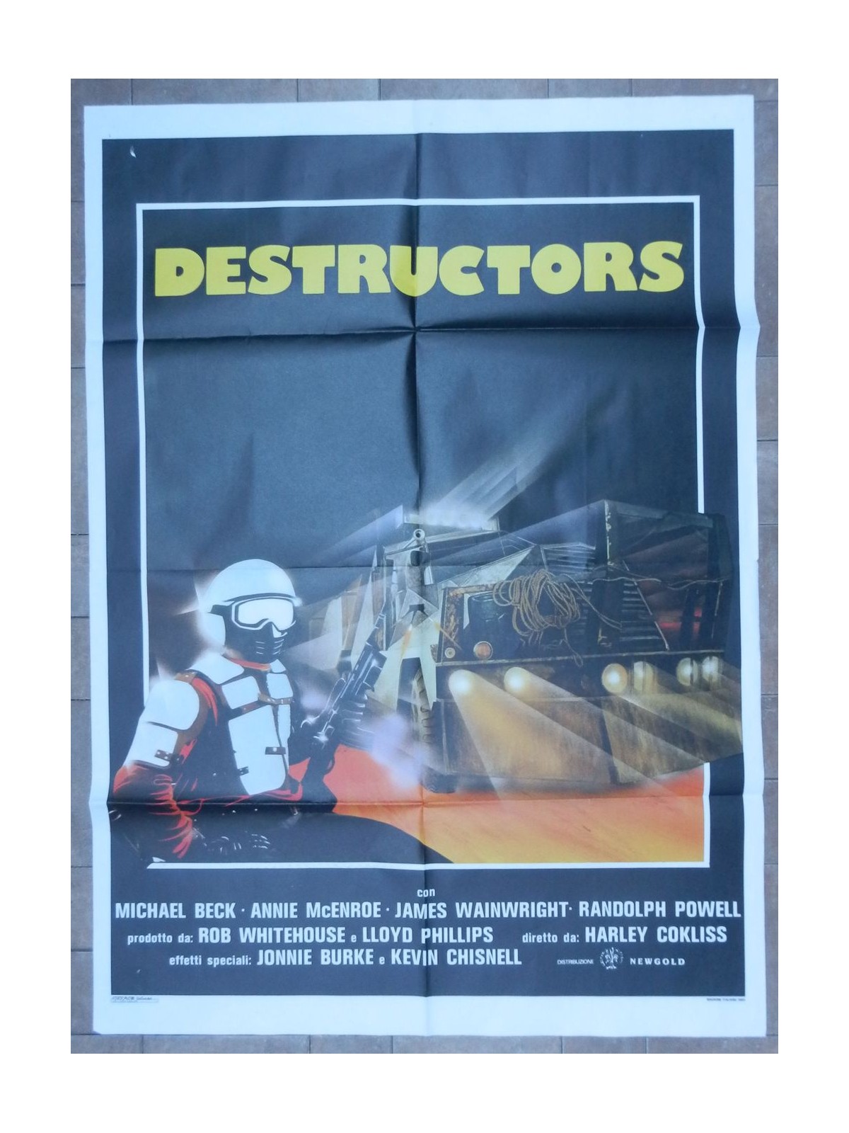 DESTRUCTORS Original Movie Poster 2F
