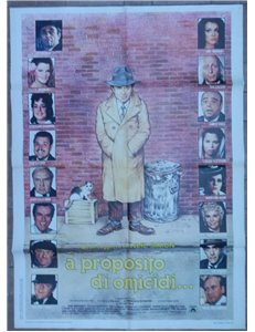 ABOUT MURDERS Original Movie Poster 2F