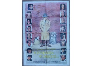 ABOUT MURDERS Original Movie Poster 2F