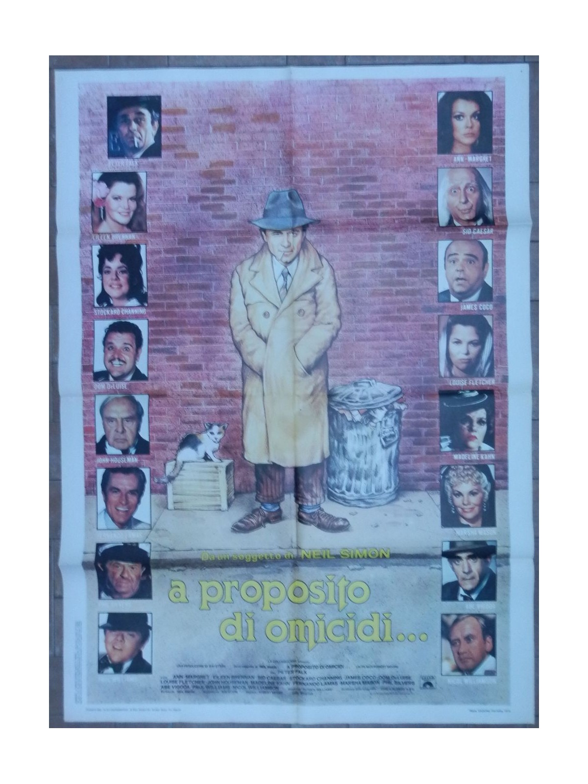 ABOUT MURDERS Original Movie Poster 2F