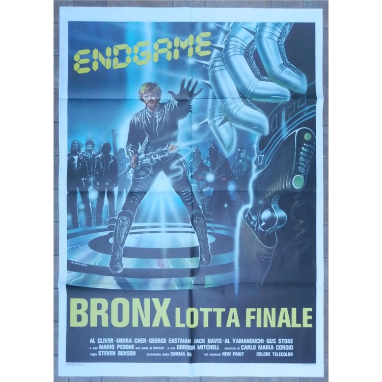 ENDGAME BRONX FINAL FIGHT Original Movie Poster 2F
