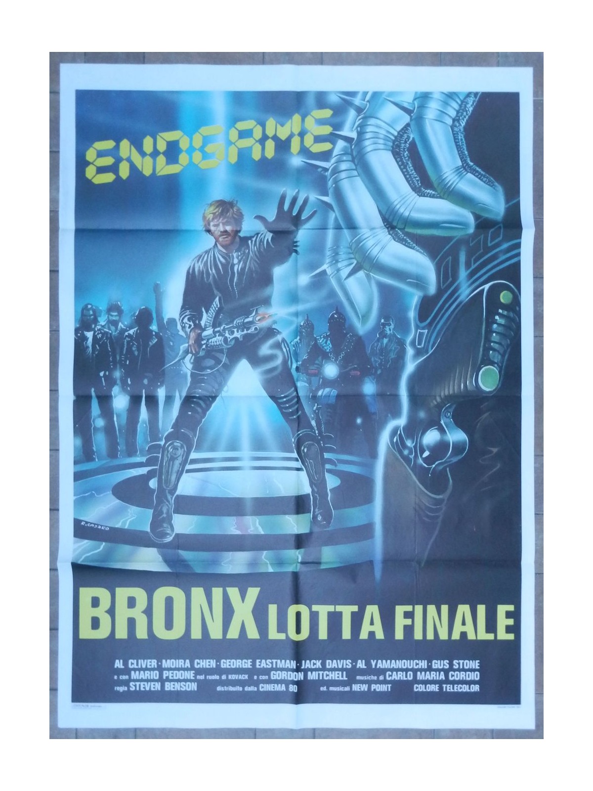 ENDGAME BRONX LOTTA FINALE Manifesto cinematografico originale 2F