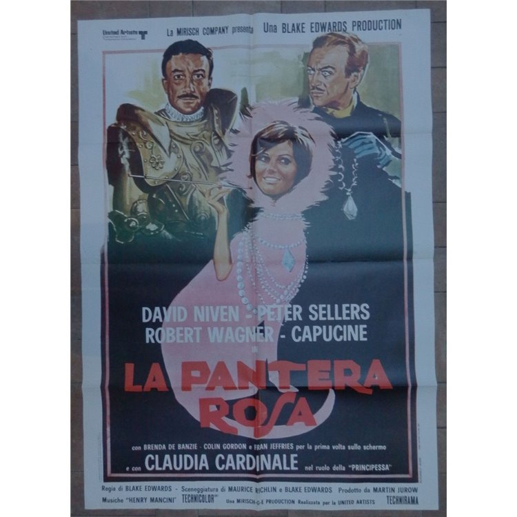 THE PINK PANTHER Original Movie Poster 2F