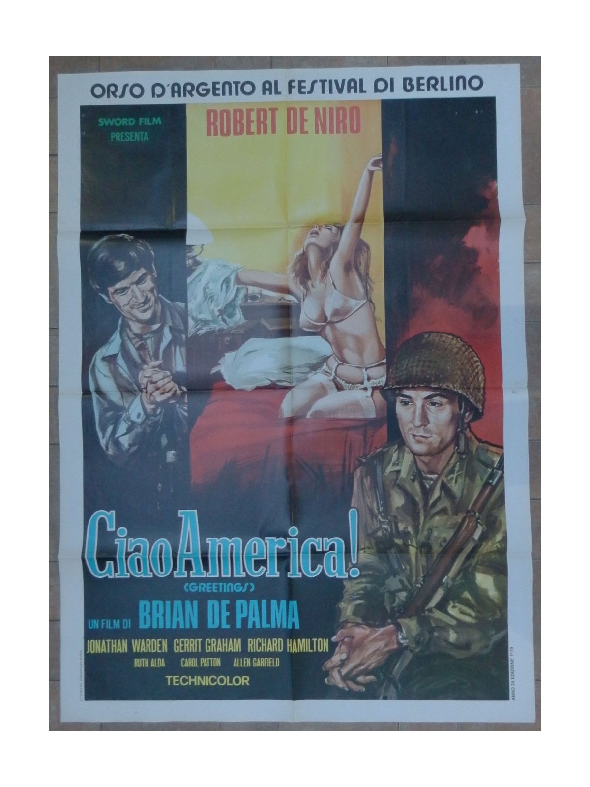 HELLO AMERICA Original Movie Poster 2F