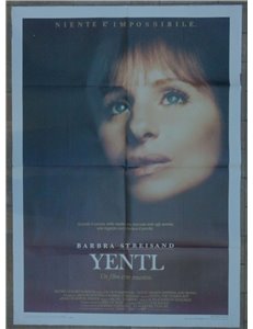 YENTL Manifesto cinematografico originale 2F
