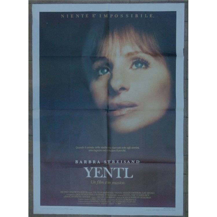 YENTL Manifesto cinematografico originale 2F