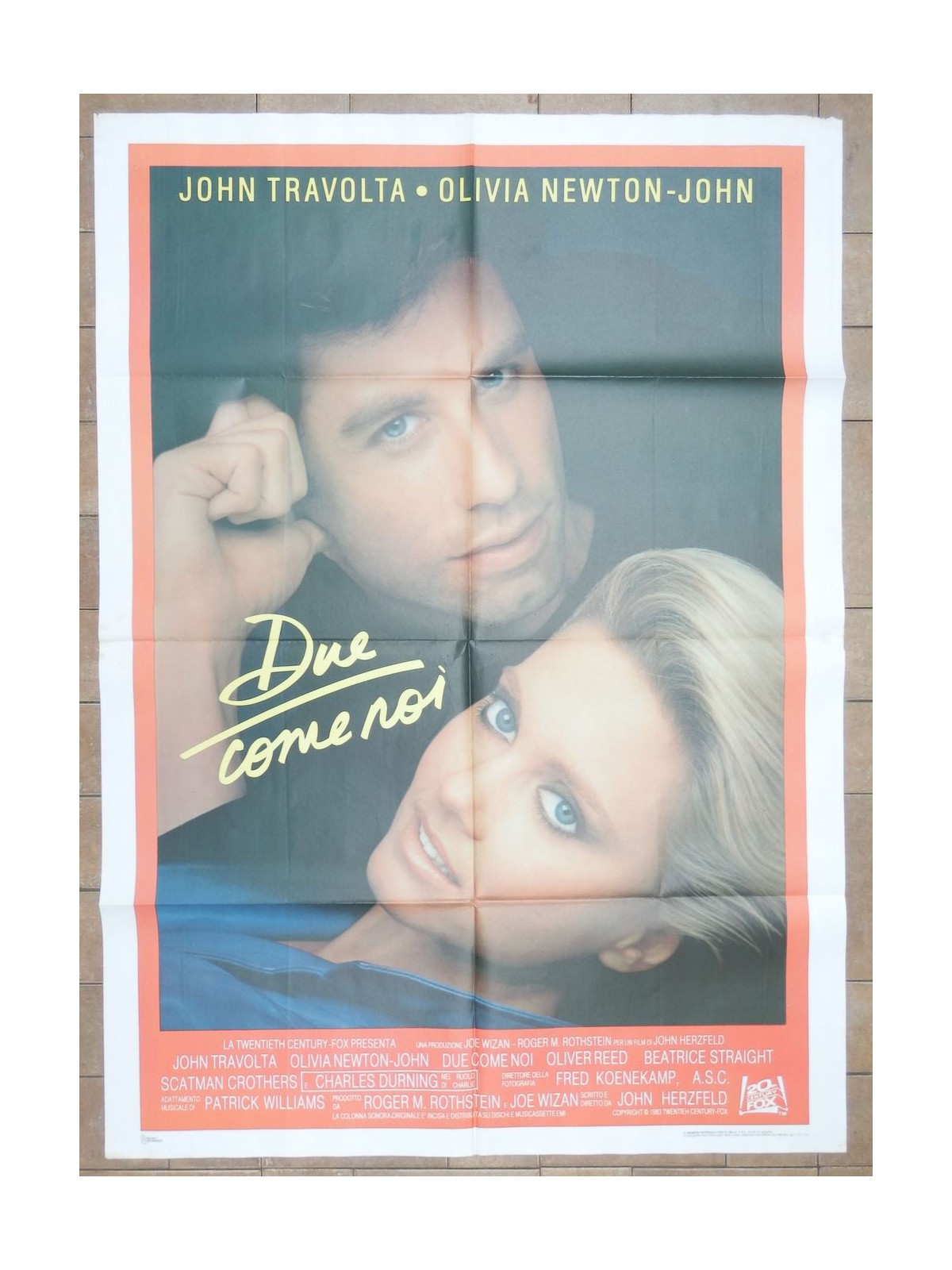 DUE COME NOI Manifesto cinematografico originale 2F