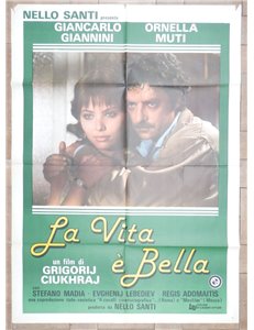LIFE IS BEAUTIFUL Original Movie Poster 2F