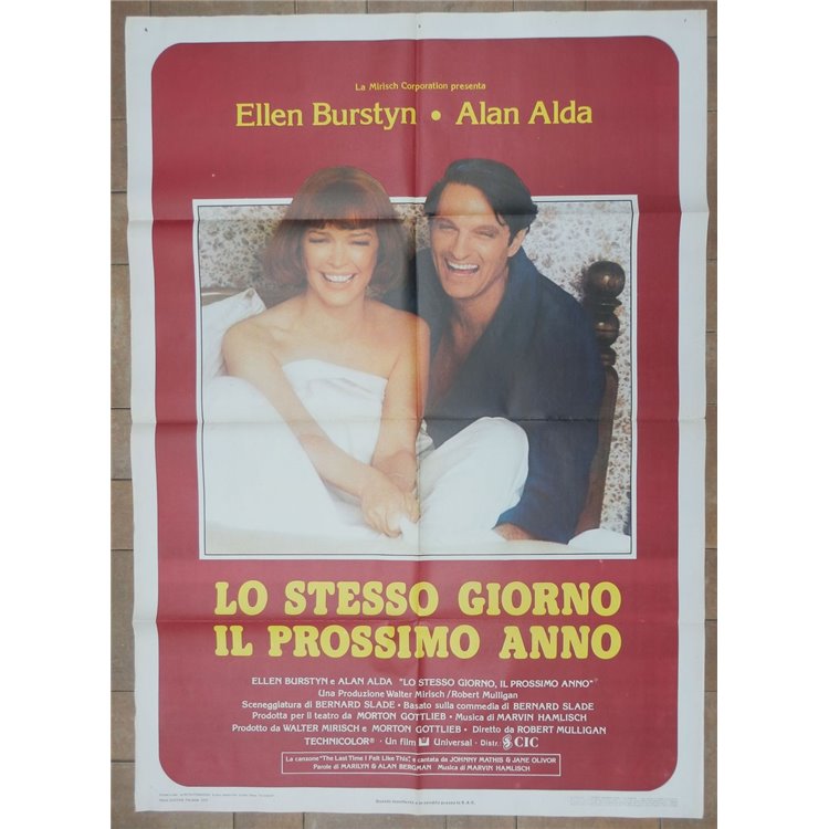LO STESSO GIORNO IL PROSSIMO ANNO Manifesto cinematografico originale 2F