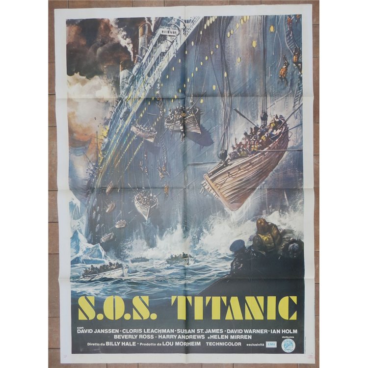 SOS TITANIC Original Movie Poster 2F