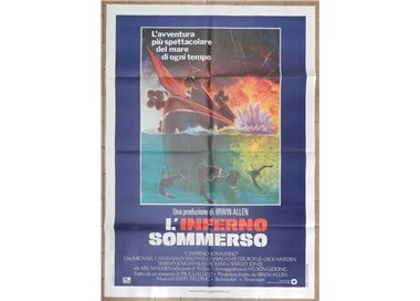 L'INFERNO SOMMERSO Manifesto cinematografico originale 2F a
