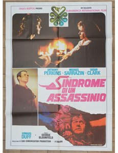 SINDROME DI UN ASSASSINIO Manifesto cinematografico originale 2F