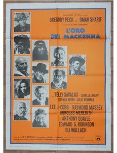 L'ORO DEI MACKENNA Manifesto cinematografico originale 2F