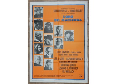 MACKENNA'S GOLD Original Movie Poster 2F