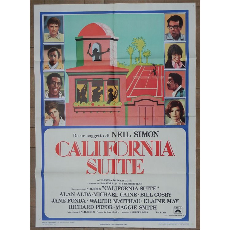 CALIFORNIA SUITE Manifesto cinematografico originale 2F