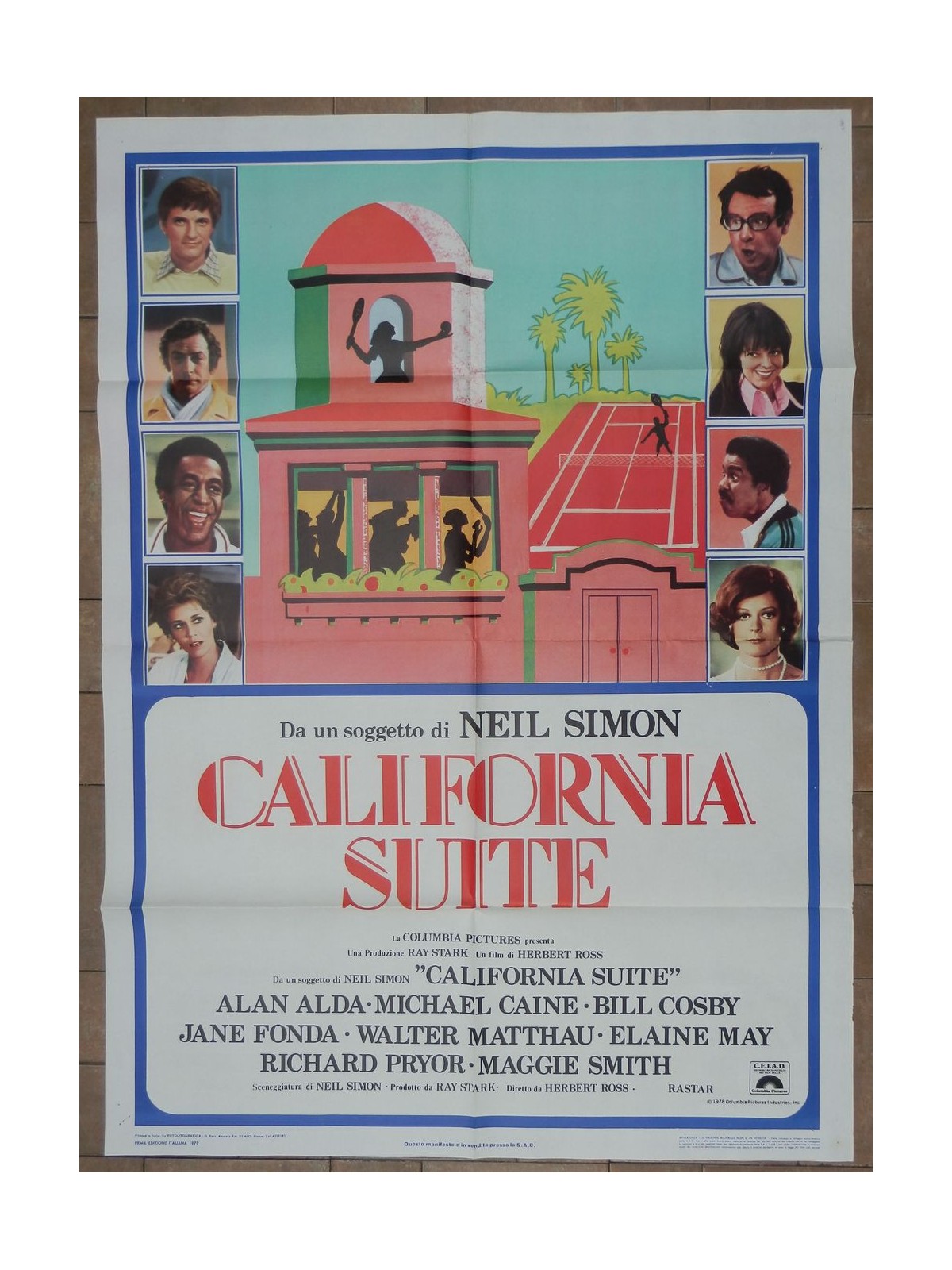 CALIFORNIA SUITE Original Movie Poster 2F