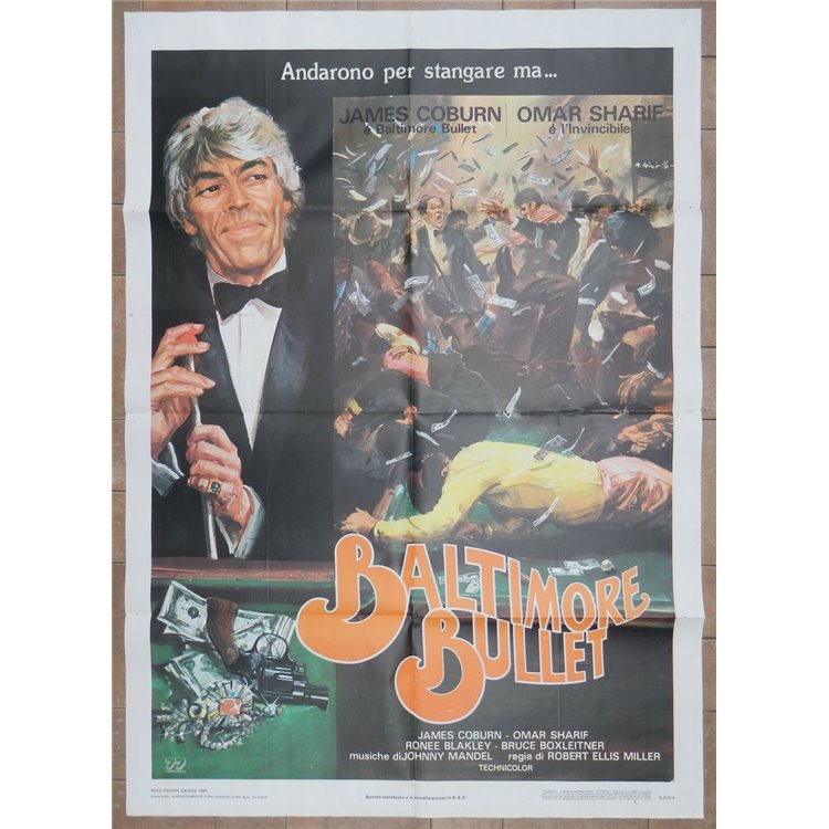 BALTIMORE BULLET Original Movie Poster 2F