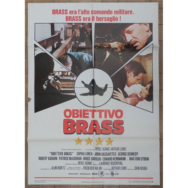 BRASS OBJECTIVE Original Movie Poster 2F