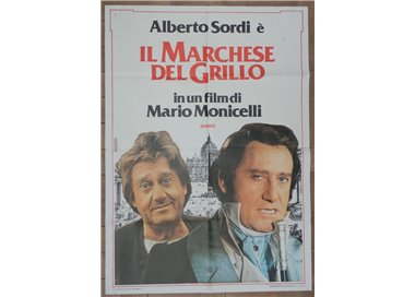 IL MARCHESE DEL GRILLO Manifesto cinematografico originale 2F