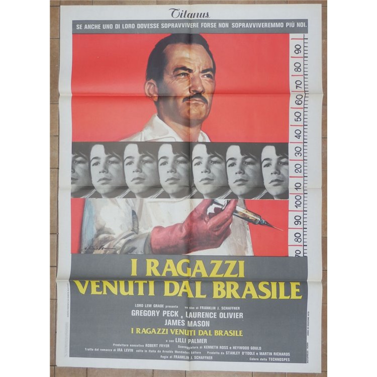 THE BOYS FROM BRAZIL Original Film Poster 2F