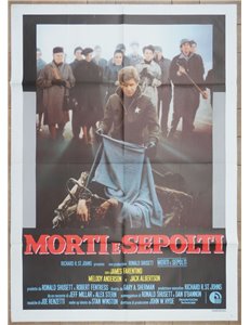 MORTI E SEPOLTI Manifesto cinematografico originale 2F