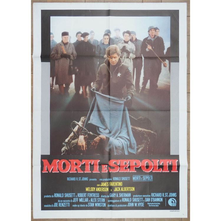 MORTI E SEPOLTI Manifesto cinematografico originale 2F