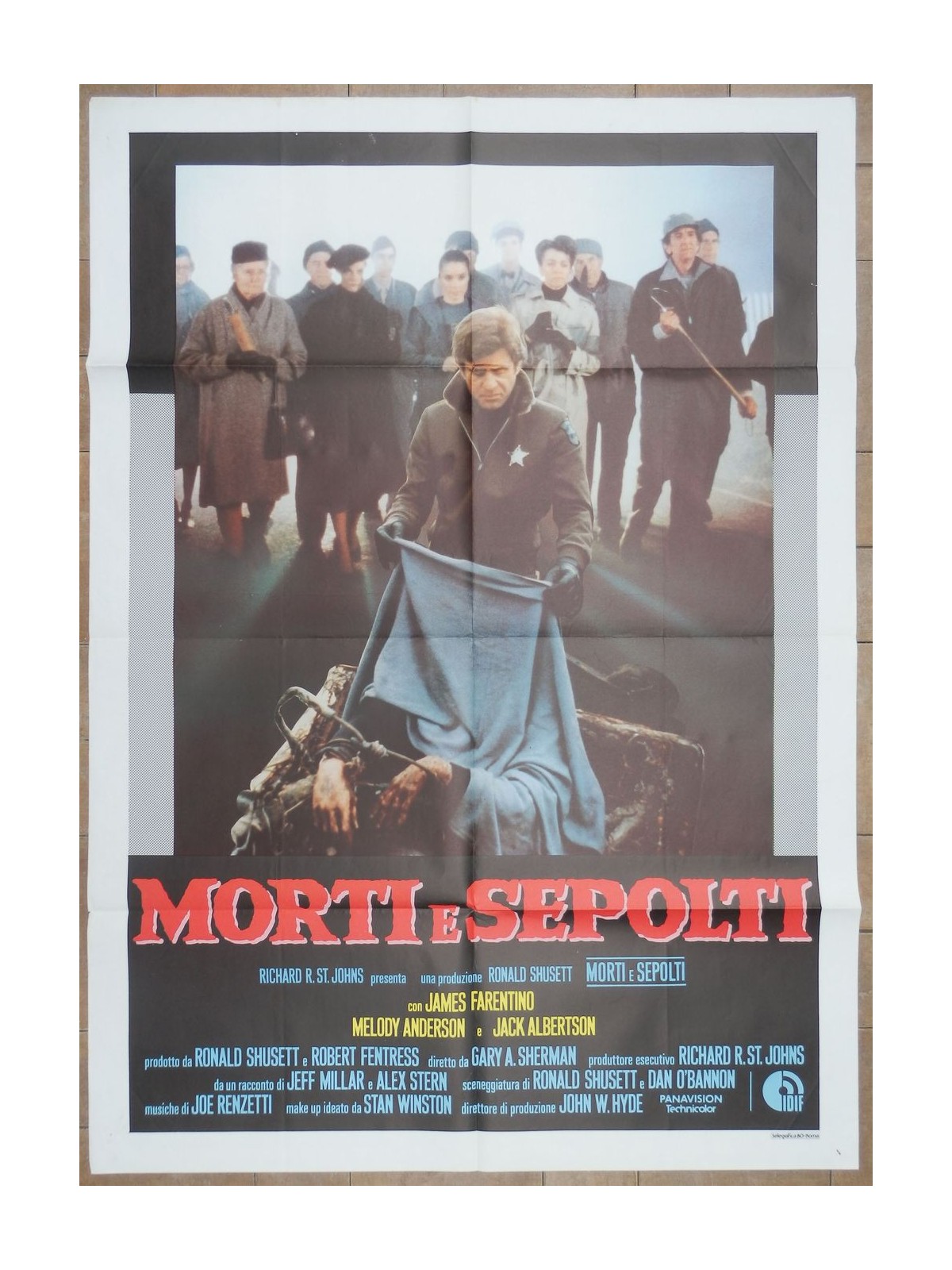 MORTI E SEPOLTI Manifesto cinematografico originale 2F