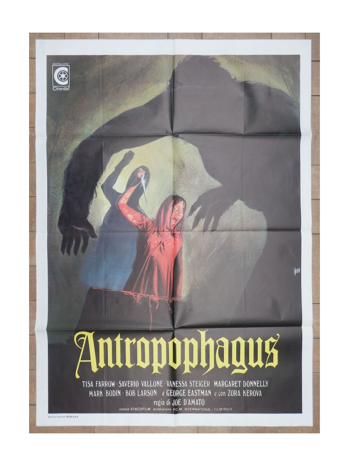 ANTROPOPHAGUS Original Movie Poster 2F