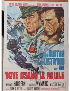 WHERE EAGLES DARE Original Movie Poster 2F