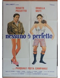 NESSUNO E' PERFETTO Manifesto cinematografico originale 2F
