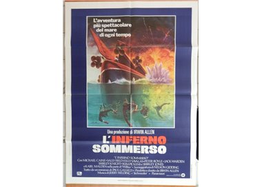L'INFERNO SOMMERSO Manifesto cinematografico originale 2F
