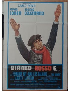WHITE RED AND... Original 2F Movie Poster