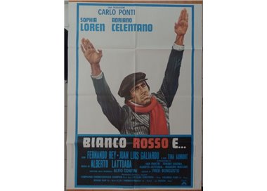 WHITE RED AND... Original 2F Movie Poster