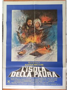L'ISOLA DELLA PAURA Manifesto cinematografico originale 2F
