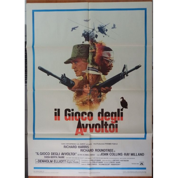 IL GIOCO DEGLI AVVOLTOI Manifesto cinematografico originale 2F