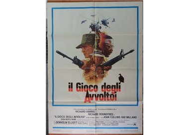 IL GIOCO DEGLI AVVOLTOI Manifesto cinematografico originale 2F