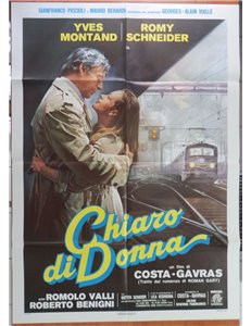 CHIARO DI DONNA Manifesto cinematografico originale 2F