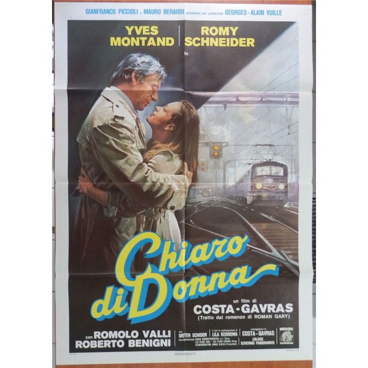 CHIARO DI DONNA Manifesto cinematografico originale 2F