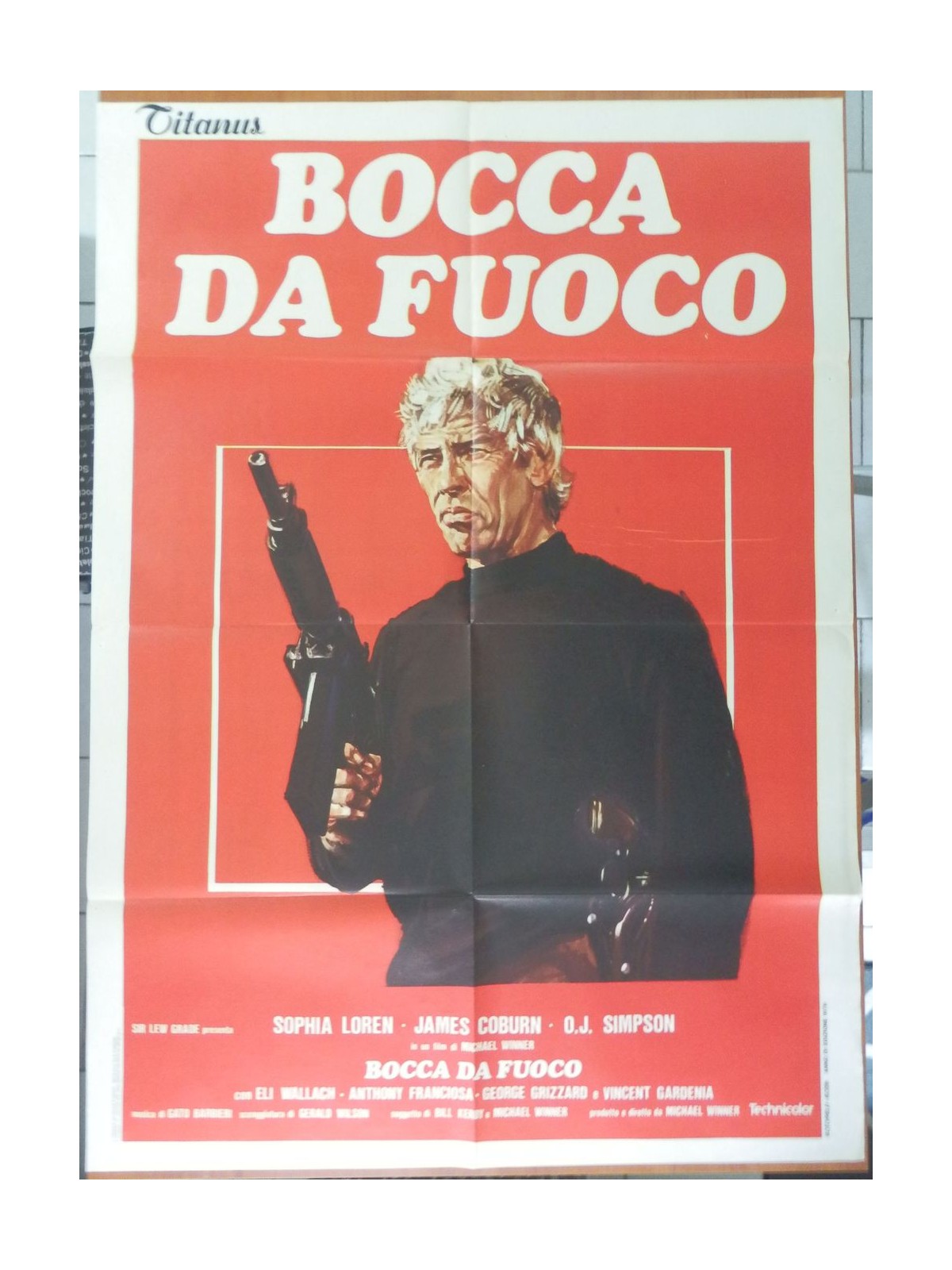 MOUTH OF FIRE Original Movie Poster 2F