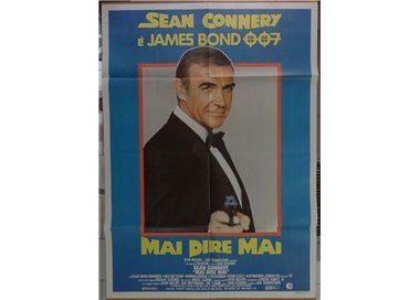 007 NEVER SAY NEVER AGAIN Original Movie Poster 2F
