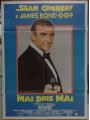 007 MAI DIRE MAI Manifesto cinematografico originale 2F