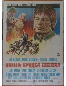 THE DIRTY DOZEN Original Movie Poster 2F