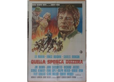 THE DIRTY DOZEN Original Movie Poster 2F