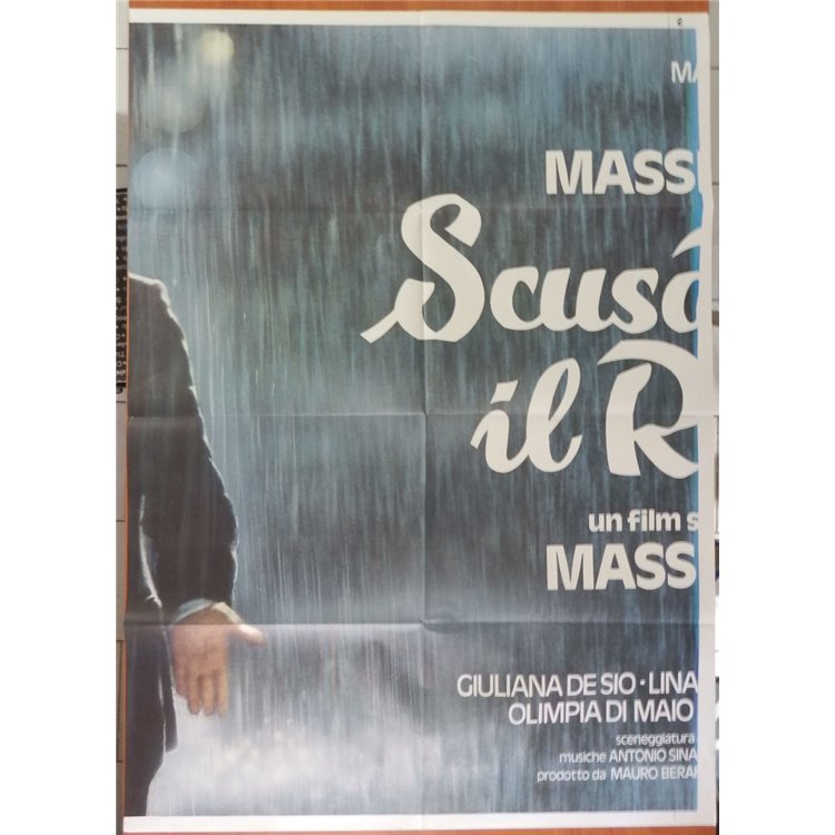 SCUSATE IL RITARDO Manifesto cinematografico originale 6F