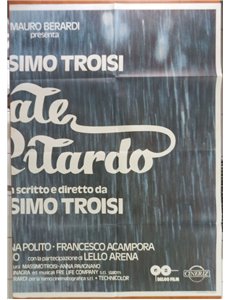 SCUSATE IL RITARDO Manifesto cinematografico originale 6F