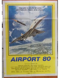 AIRPORT 80 Original Movie Poster 2F