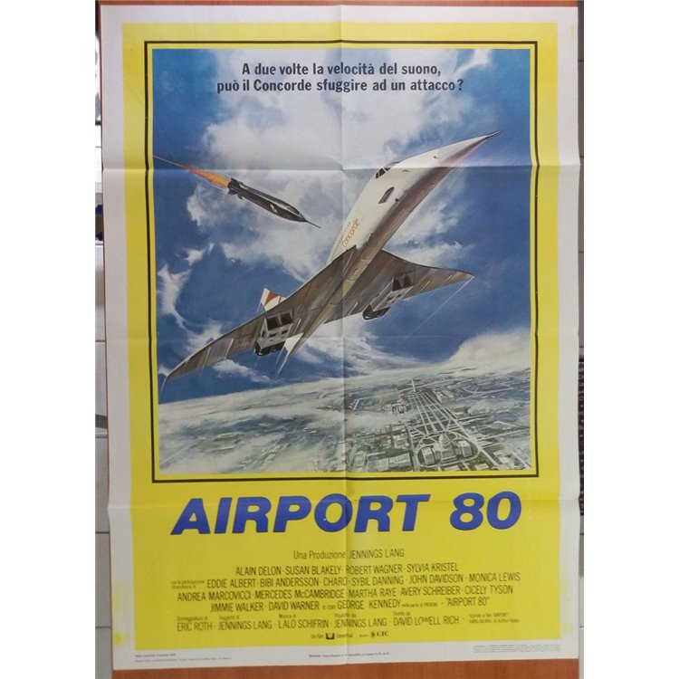 AIRPORT 80 Original Movie Poster 2F